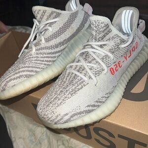 Adidas Gray Sneakers with Ribbed Texture